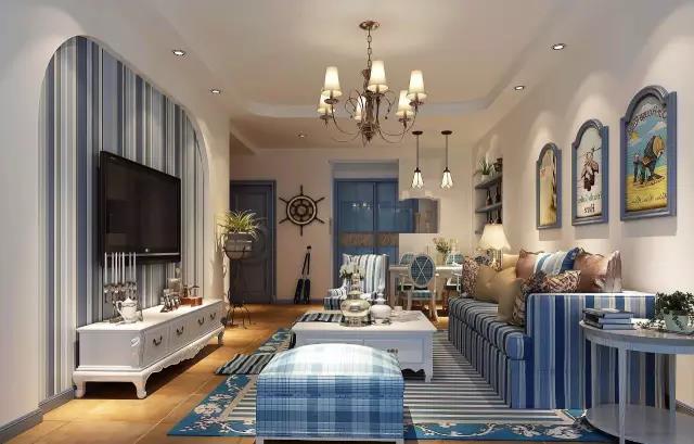 裝修主調(diào)里加些&ldquo;藍(lán)&rdquo;色，真的好美啊~