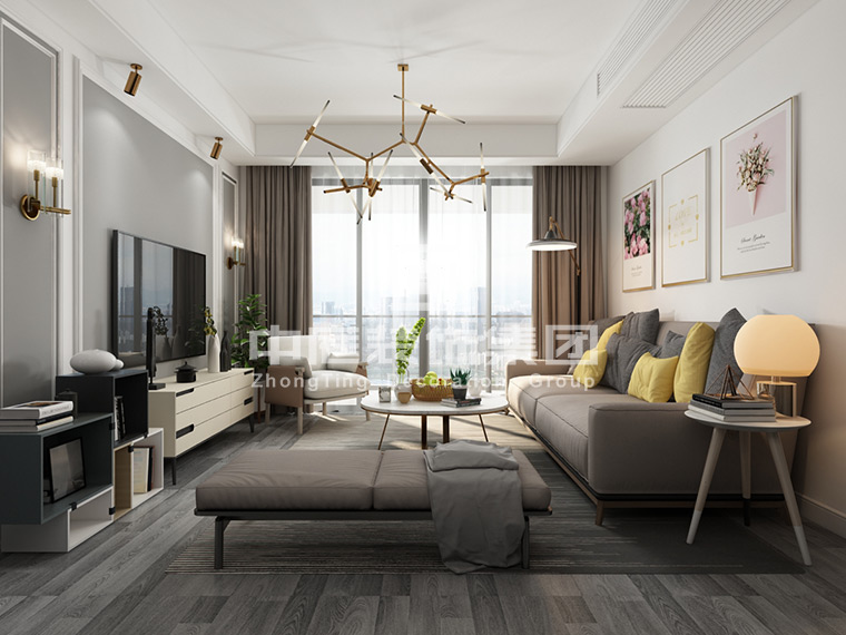 吉祥&middot;鳳景灣97平現(xiàn)代輕奢風(fēng)格